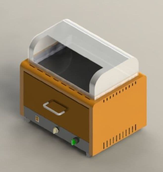 電気式焼き芋機